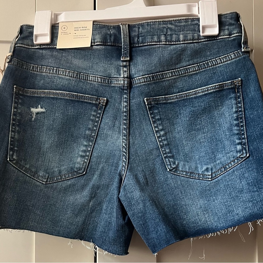 Universal Thread High Rise Blue Jean Shorts - Picture 2 of 2